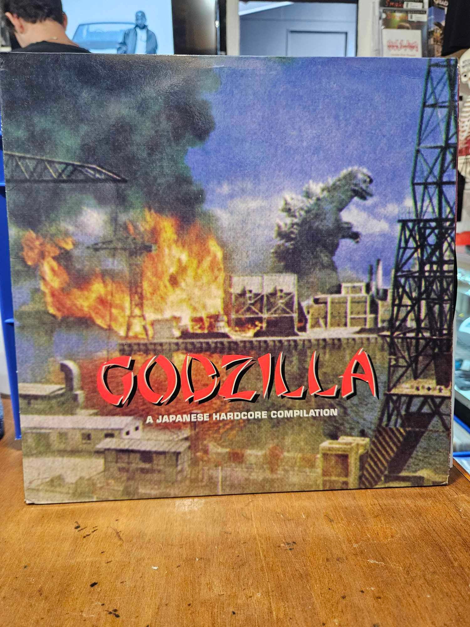 Godzilla A Japanese Hardcore Compilation Lp Nd Hand Bad Habit Records