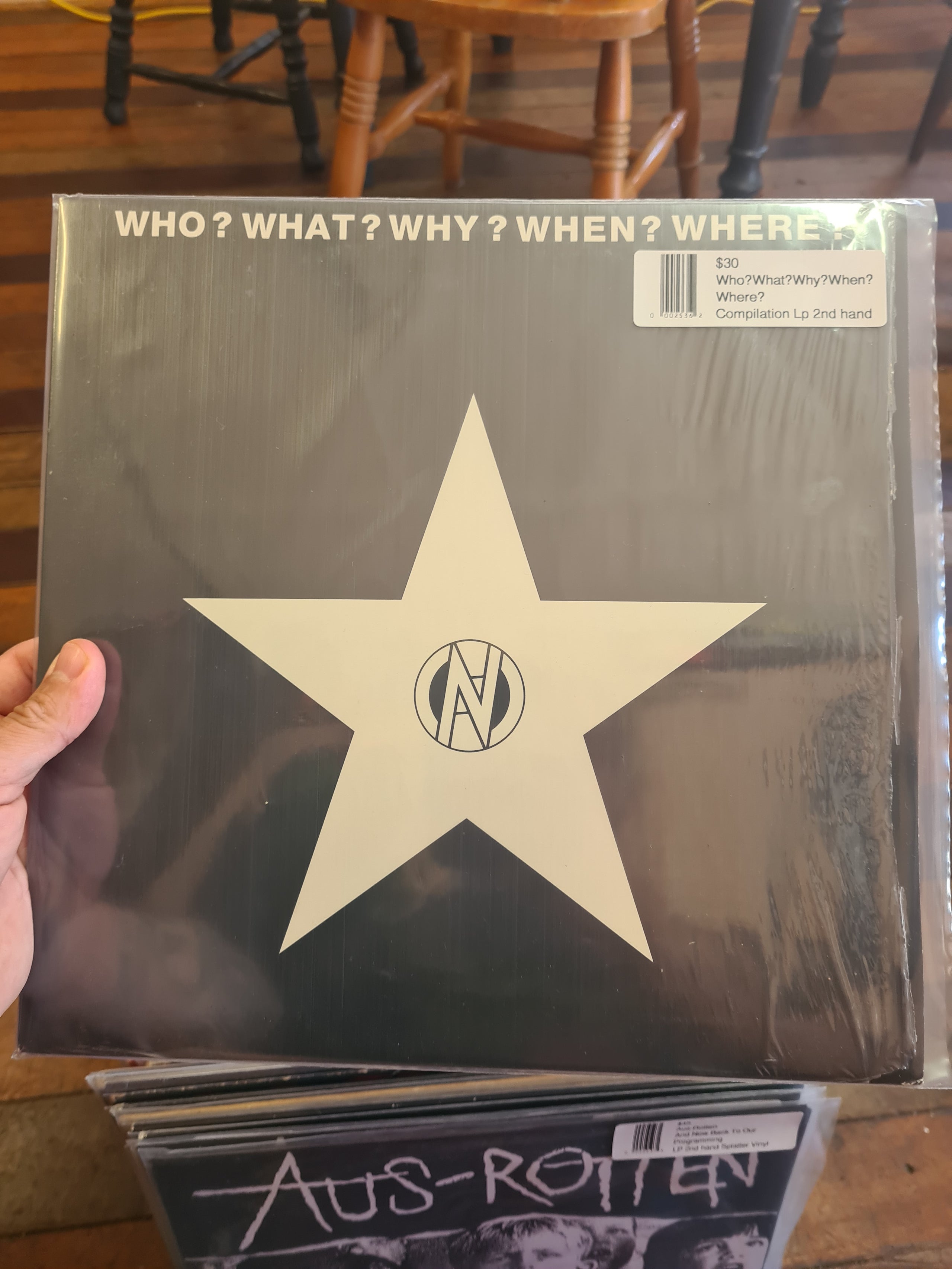 Who? What? Why? When? Where? compilation Lp 2nd hand | Bad Habit Records